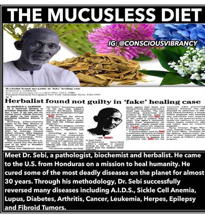Why do people get mad about dr sebi?