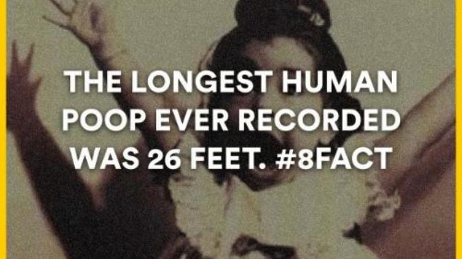 Did You Know The Longest Human Poop Ever Recorded Was 26 Feet?
