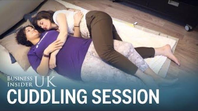 Would you ever hire a 'professional cuddler'?