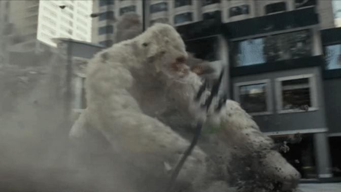 Do you plan on seeing the oversized animal film Rampage? If you haven't heard, watch the trailer below?