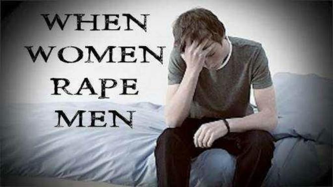 Why only women get raped but not men?