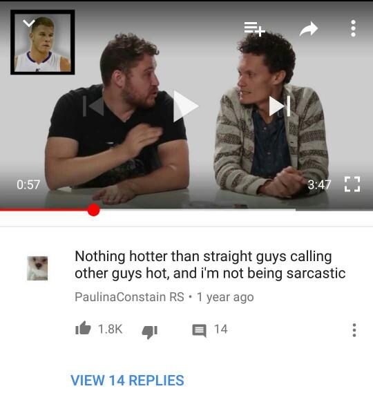 Do girls find it hot when guys call other guys hot??