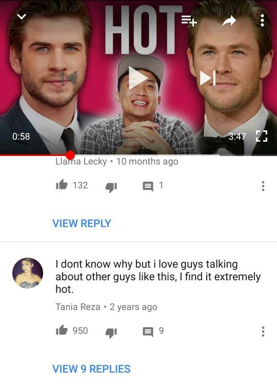 Do girls find it hot when guys call other guys hot??