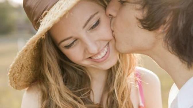 Why would a guy want to kiss a girl on the cheek?