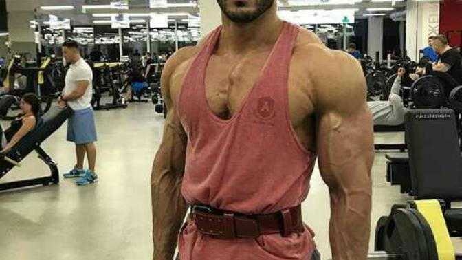 Rate this guy's body and this girl's boobs?