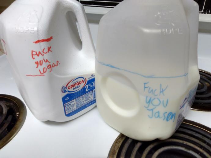 Do your kids argue over milk/candy/snacks/oxygen???