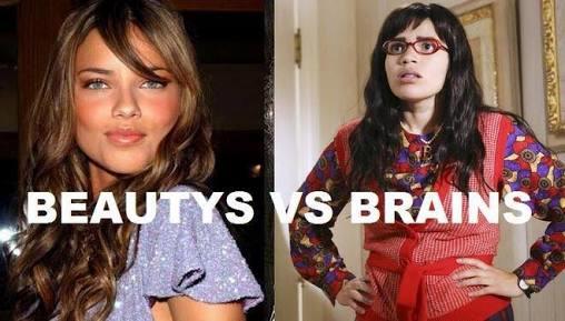 Beauty vs Brains, Which one do you prefer in your partner?