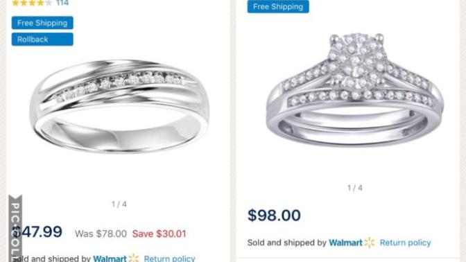 Do these match decently? And does it (on the left side) look to feminine for a man?