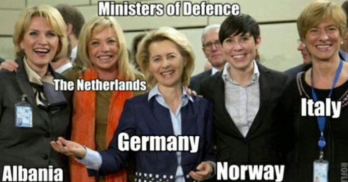 Would there be less war and more peace if women ruled the world?