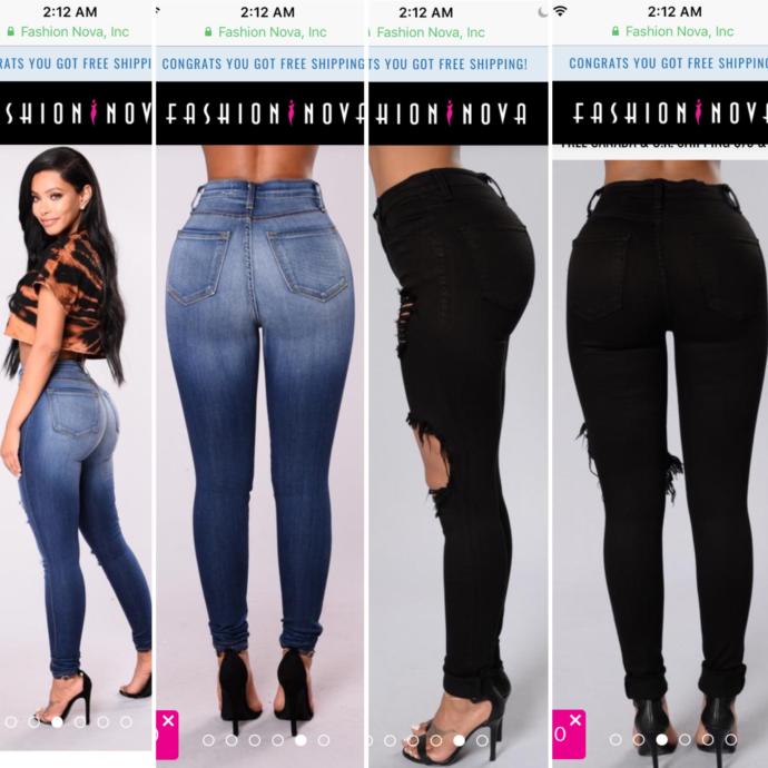 WHICH PAIR OF JEANS ?