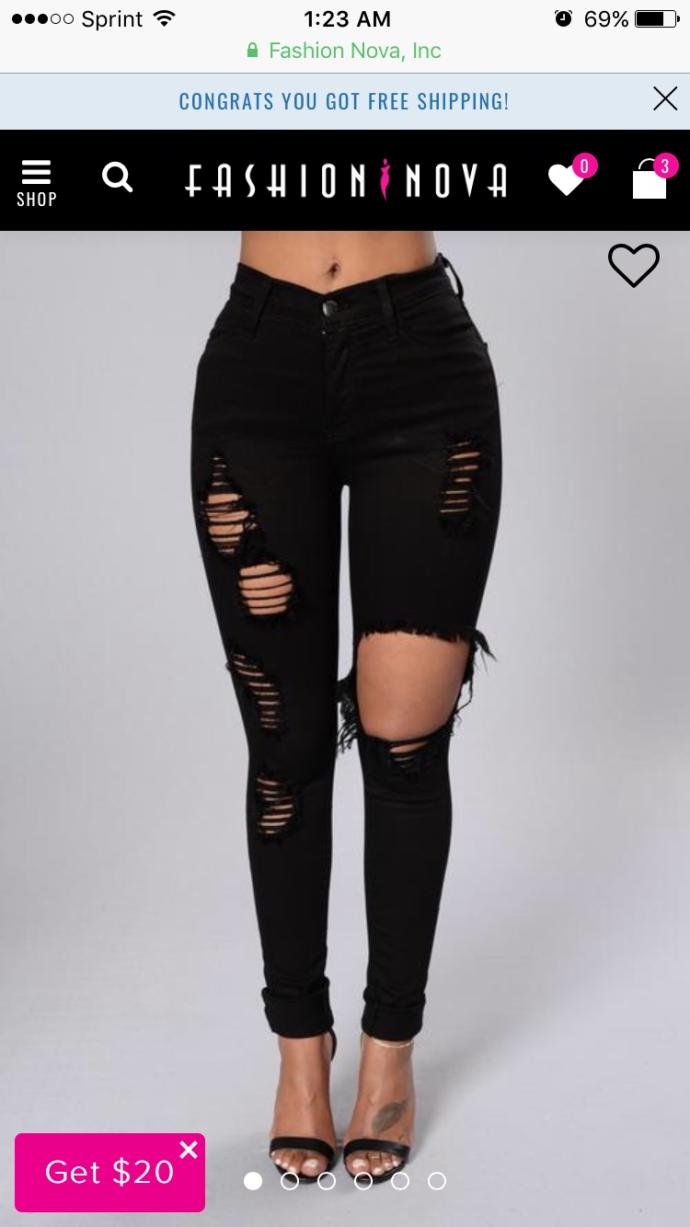 WHICH PAIR OF JEANS ?