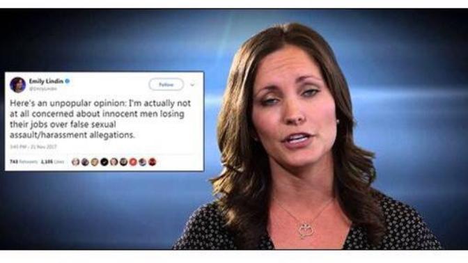 Should innocent men lose their jobs when falsely accused of sexual harassment?