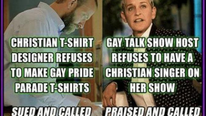 Should Christian bakers be persecuted due to their religious beliefs for refusing to offer the service of baking gay wedding cakes?