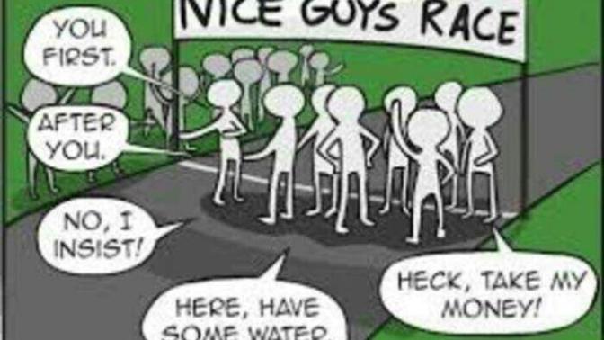 Do you think nice guys really do finish last in life?