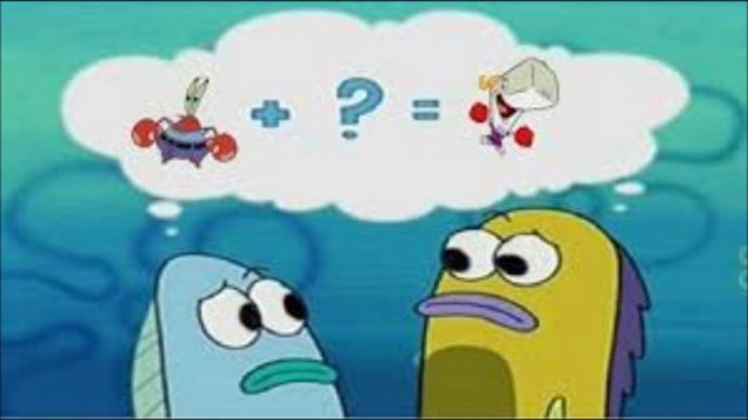 Is Mr. Crabs Pearl's step father or her biological father?