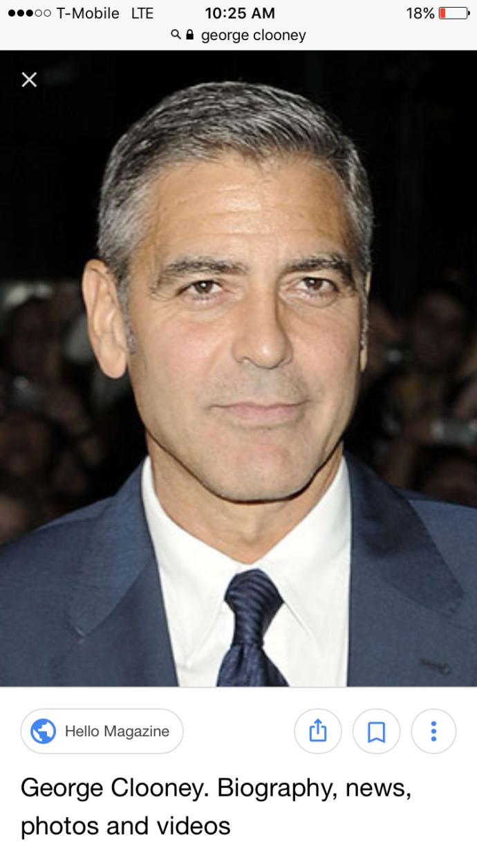 Girls, How would you rate George Clooney?