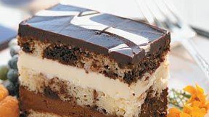 Tuxedo cake or Tiramisu?