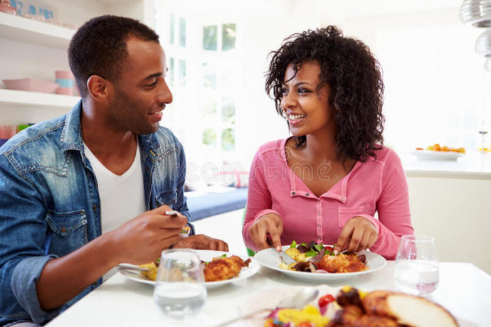 Do you prefer  having dinner/lunch at a restaurant , or a home cooked meal with your spouse?