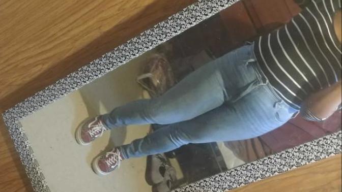 What do you think about overweight women wearing high-rise jeans?