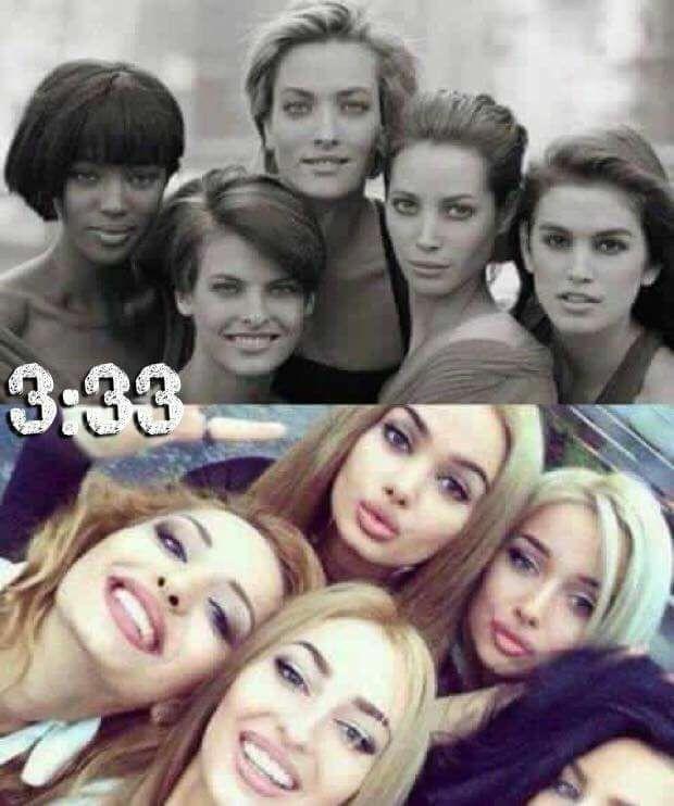 Are women going to look all the same after those plastic surgeries now ?