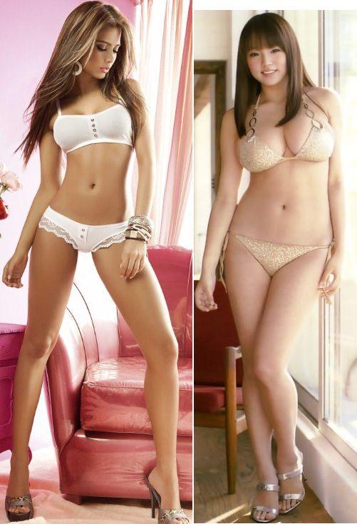 Guys, Colombian vs Japanese, who is prettier?