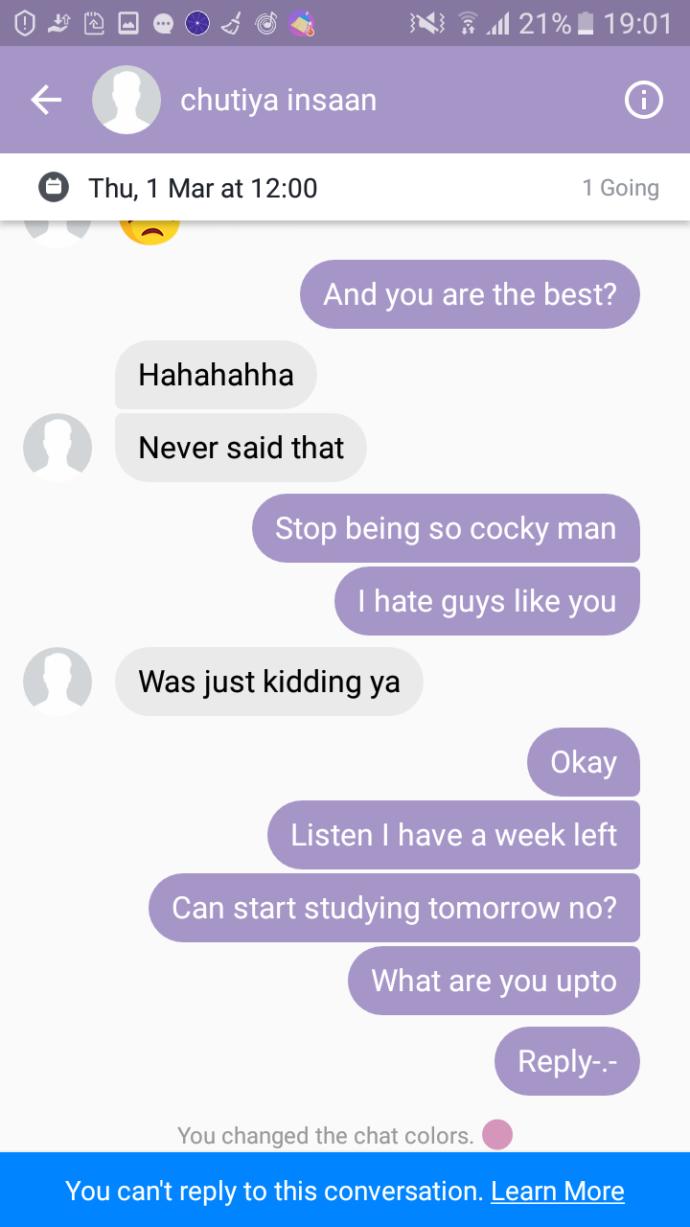 Why did this guy block me after this conversation? GirlsAskGuys