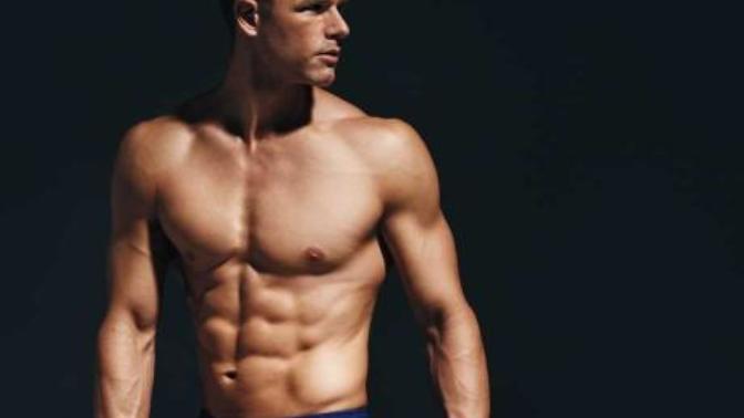 Girls and muscular man?