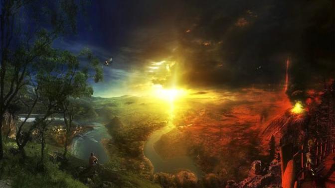 Religious, how do you think Heaven and Hell is?