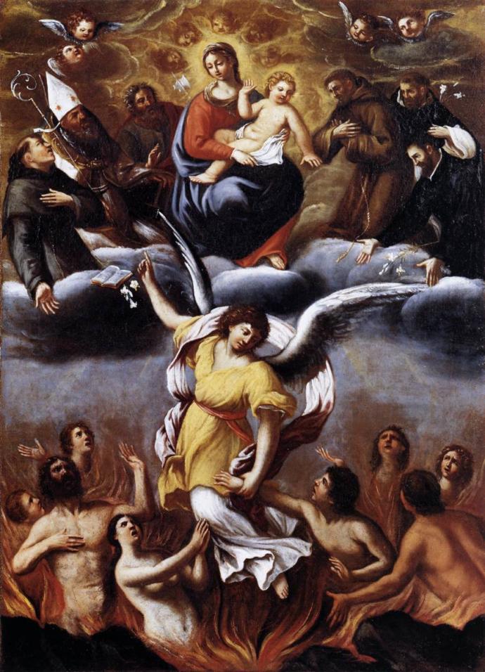 Why are people painted naked in Hell paintings, but not in Heaven?