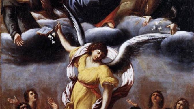 Why are people painted naked in Hell paintings, but not in Heaven?