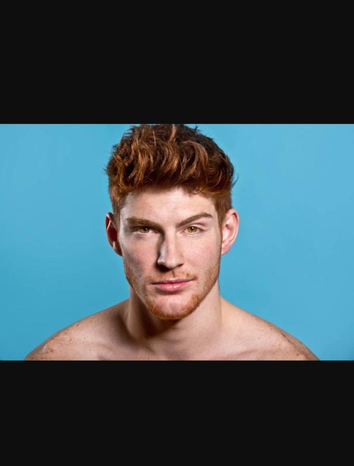 Do you find this man with red hair attractive?