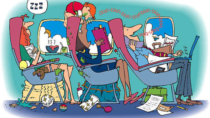 Have you ever had a bad in flight experience?