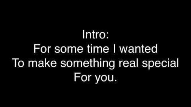 Girls, I need an opinion for a song I created for my best friend?