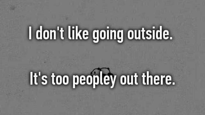 Hate people, hate being in public. But I'm lonely, and I want friends. What do I do?