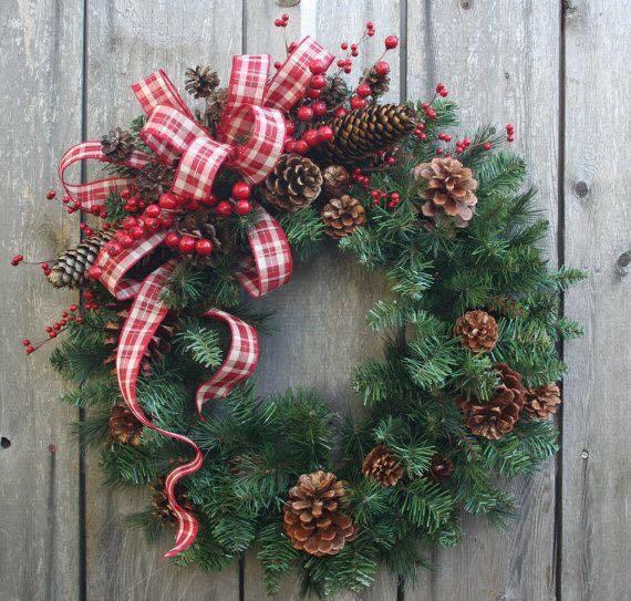 Do you put a wreath on your door for Christmas?