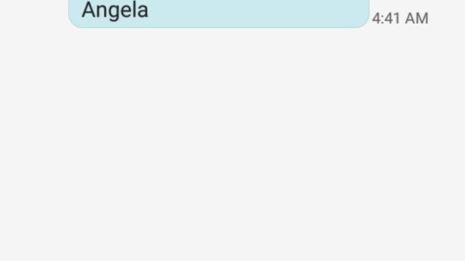 My boyfriend got a weird text from a fake number?