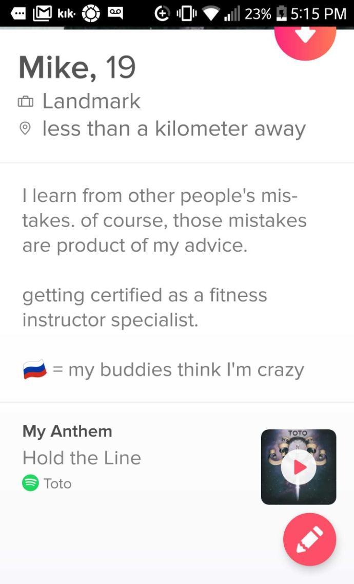 Rate my Tinder.?