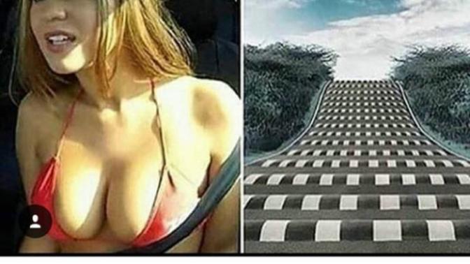 Girls, Can a small breasted girl make her boobs look like this ( girl on left)?