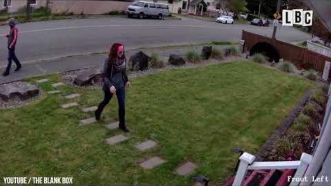 What do you think of this man's revenge on package thieves?