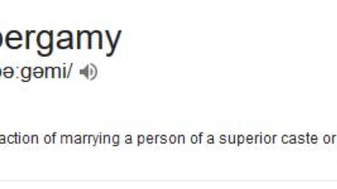 What if most men suddenly become hypergamous?