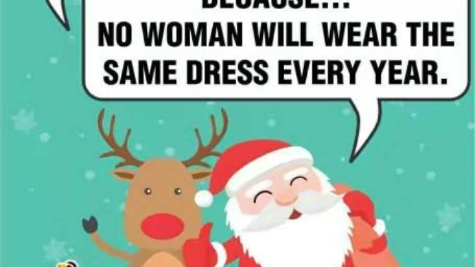 Why was Santa a man not a women?