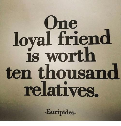 Would you consider yourself a Loyal Friend?
