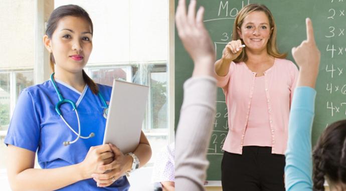 Teachers or Nurses: Which profession is disrespected and undervalued the most by society?