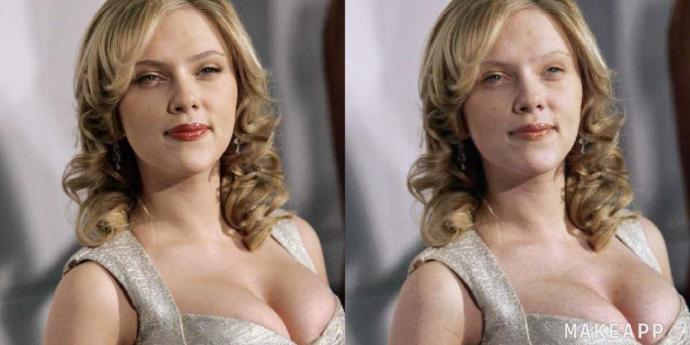 Do you look better with or without make-up?