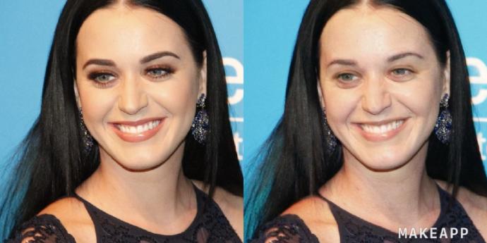 Do you look better with or without make-up?