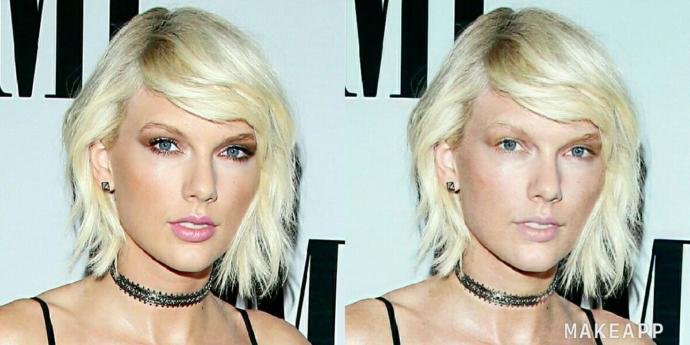 Do you look better with or without make-up?