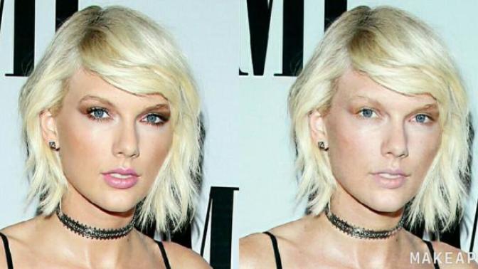 Do you look better with or without make-up?