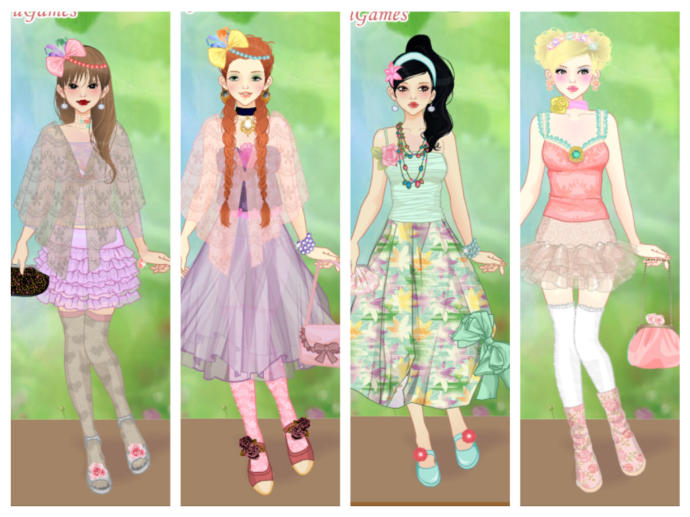 How girly are these girls on a scale from 1 to 10?