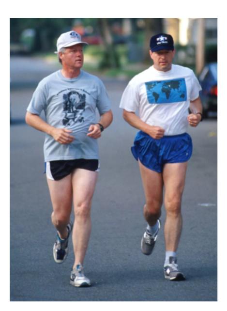Why do thigh length shorts look so much better on women than on guys?