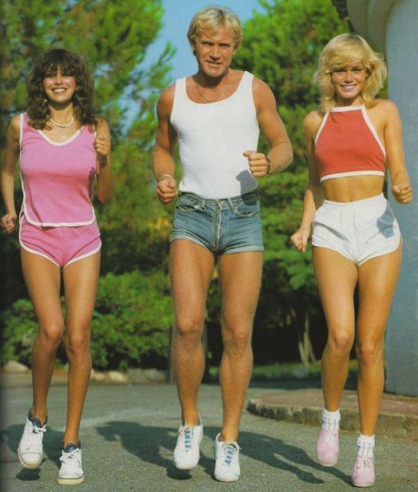 Why do thigh length shorts look so much better on women than on guys?